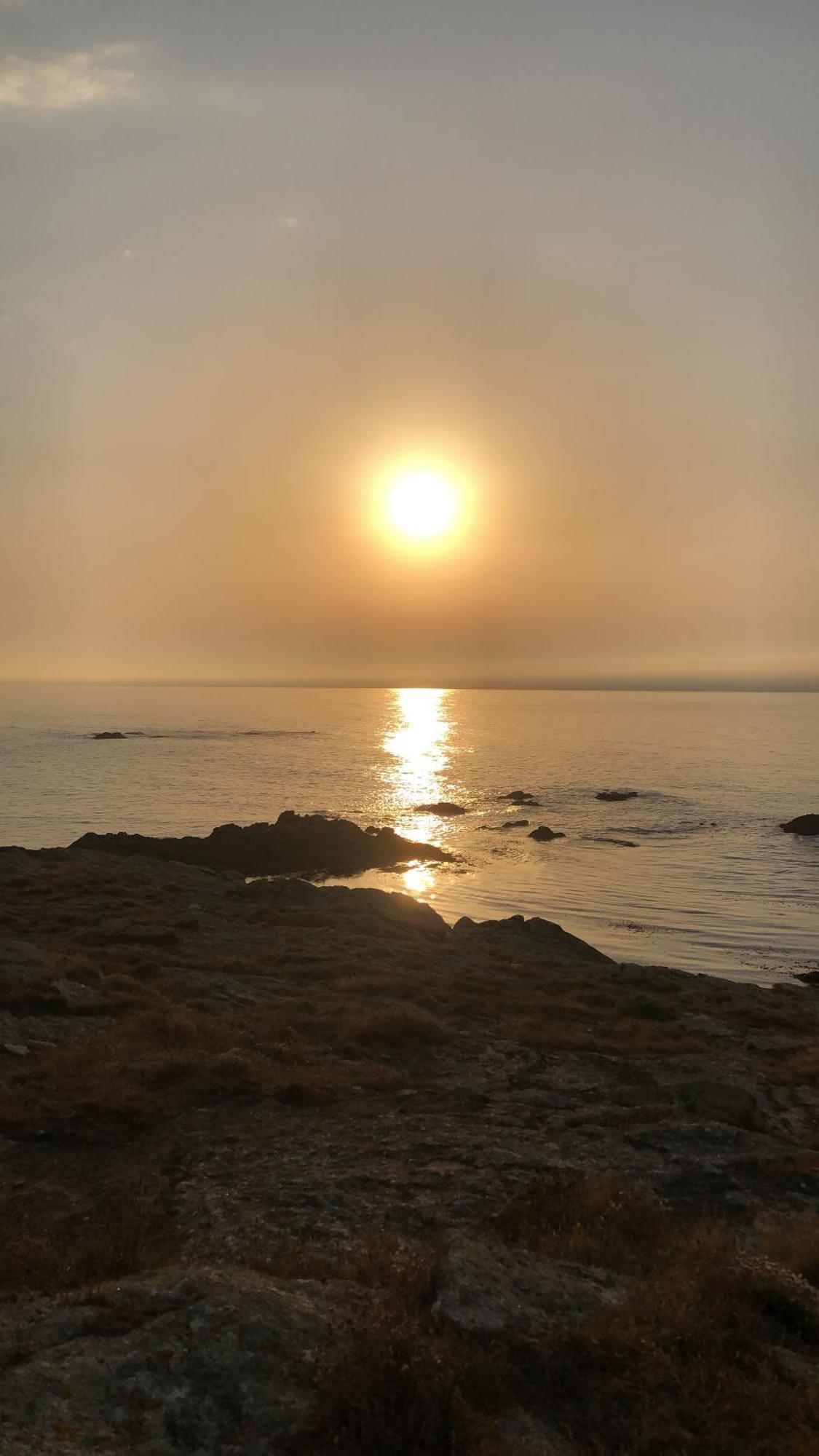 Casa A Pracina, Playa De Soesto Villa Laxe Dış mekan fotoğraf