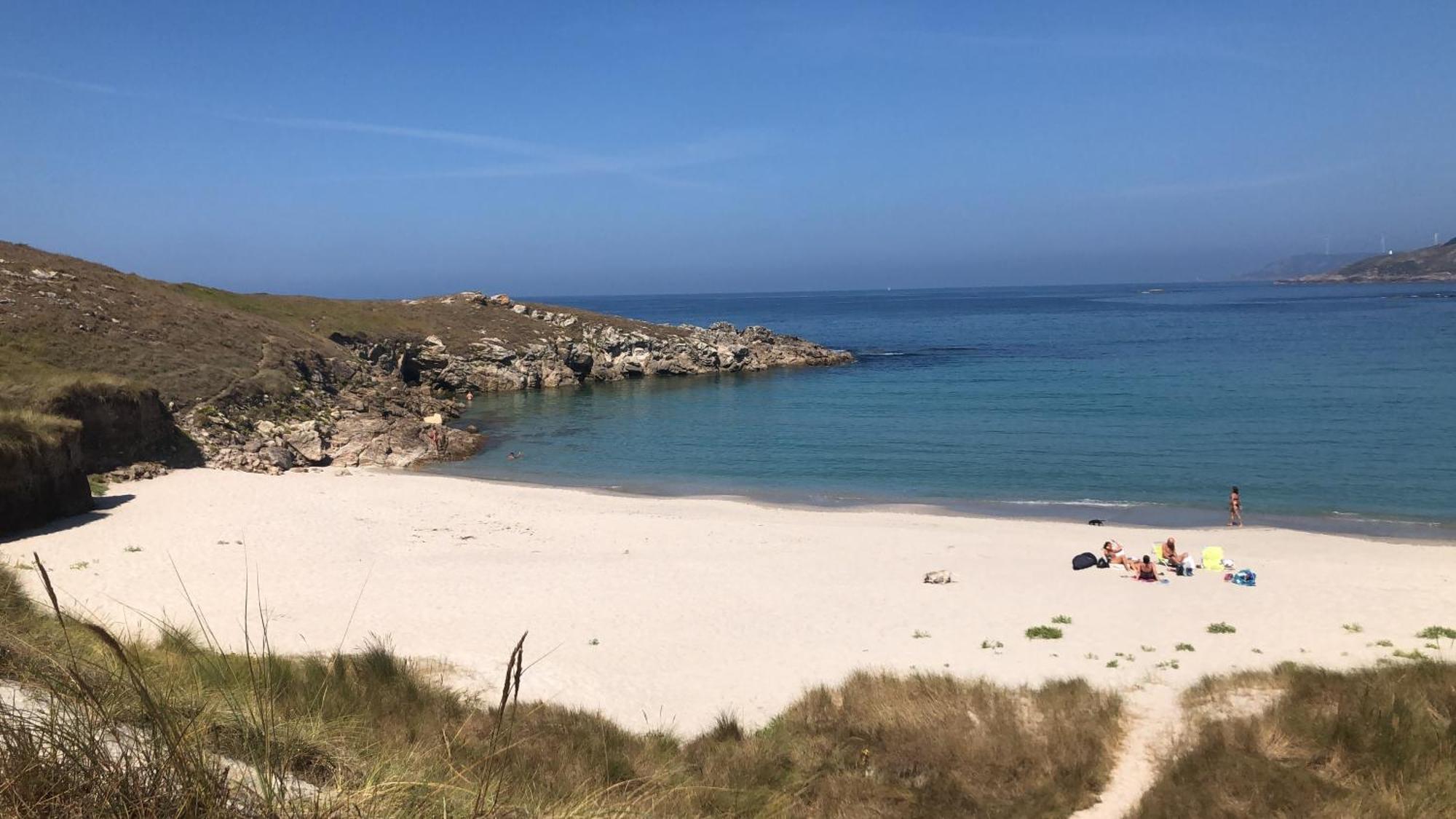 Casa A Pracina, Playa De Soesto Villa Laxe Dış mekan fotoğraf