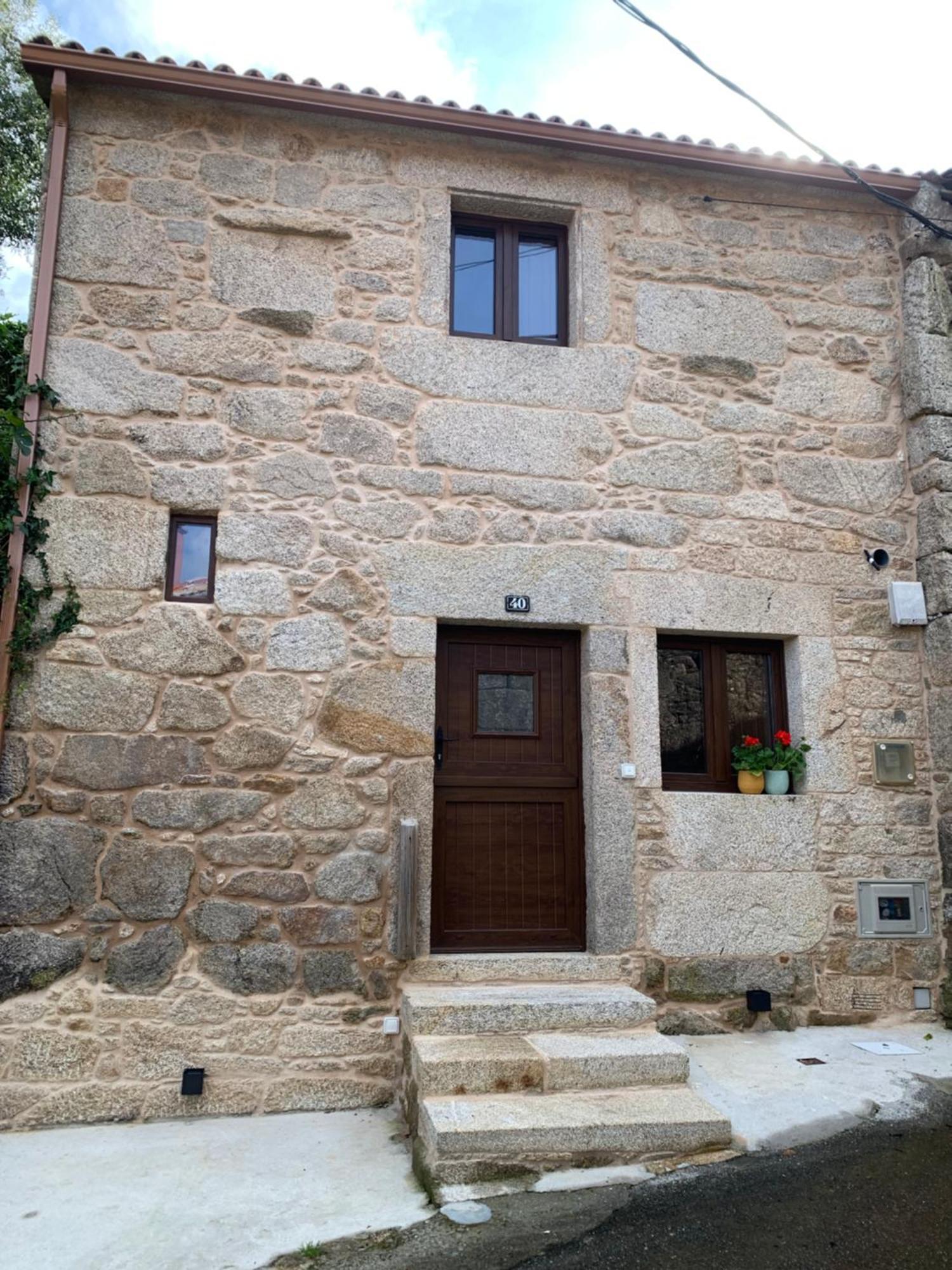 Casa A Pracina, Playa De Soesto Villa Laxe Dış mekan fotoğraf